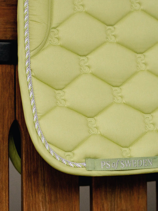 PSOS Dressage Saddle Pad Classic Cotton Seed Green