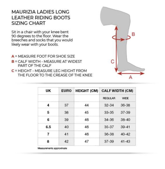 PE Maurizia Lace Front Tall Leather Riding Boots Black