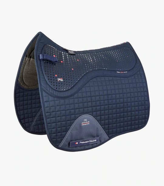 PE Close Contact Tech Grip Pro Anti-Slip Saddle Pad - Dressage Square