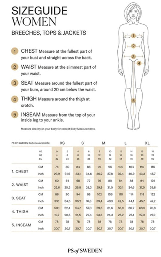 PSOS Candice Full Seat Breeches Grey
