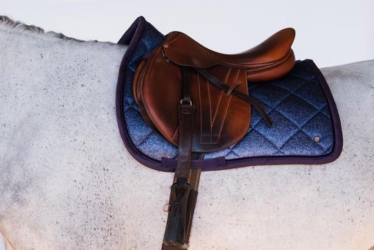 PSOS Jump Saddle Pad Fly hat set Ombre Plum ONE ONLY