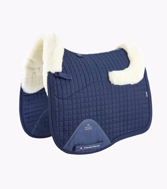 Close contact Merino Wool European Saddle Pad - Dressage Square Full Size