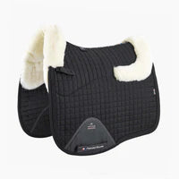 Close contact Merino Wool European Saddle Pad - Dressage Square Full Size