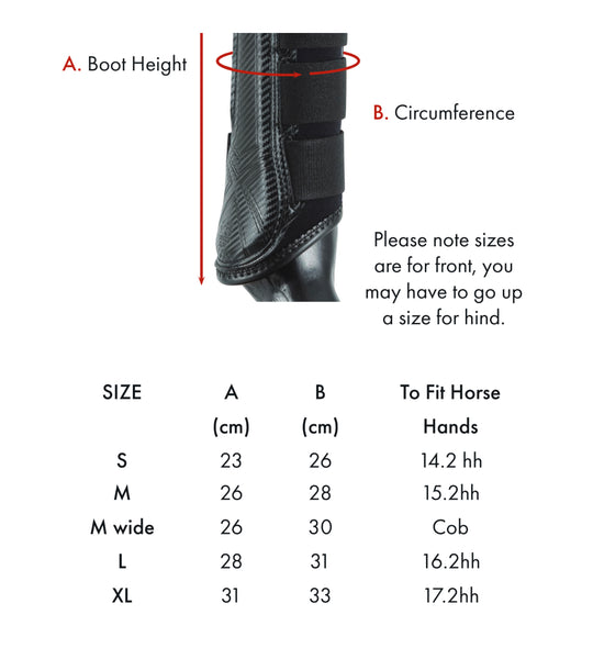 Pe Carbon Air Tech Brushing Boots Breathable