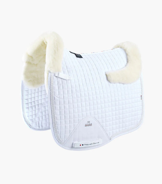 Close contact Merino Wool European Saddle Pad - Dressage Square Full Size