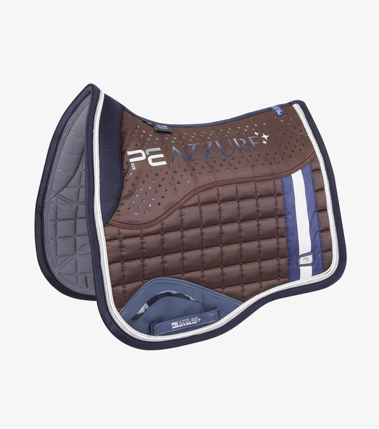 Pe Azzure Anti Slip Satin Deluxe Dressage Square Saddle Pad
