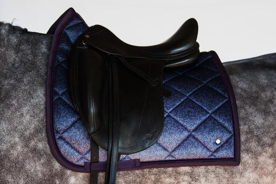 PSOS Jump Saddle Pad Fly hat set Ombre Plum ONE ONLY