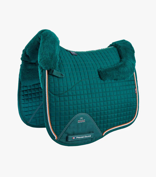 Close contact Merino Wool European Saddle Pad - Dressage Square Full Size
