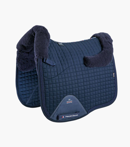 Close contact Merino Wool European Saddle Pad - Dressage Square Full Size