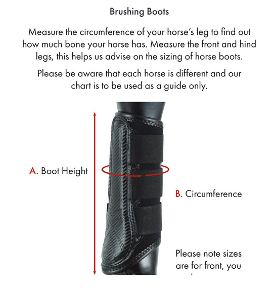 Pe Carbon Air Tech Brushing Boots Breathable