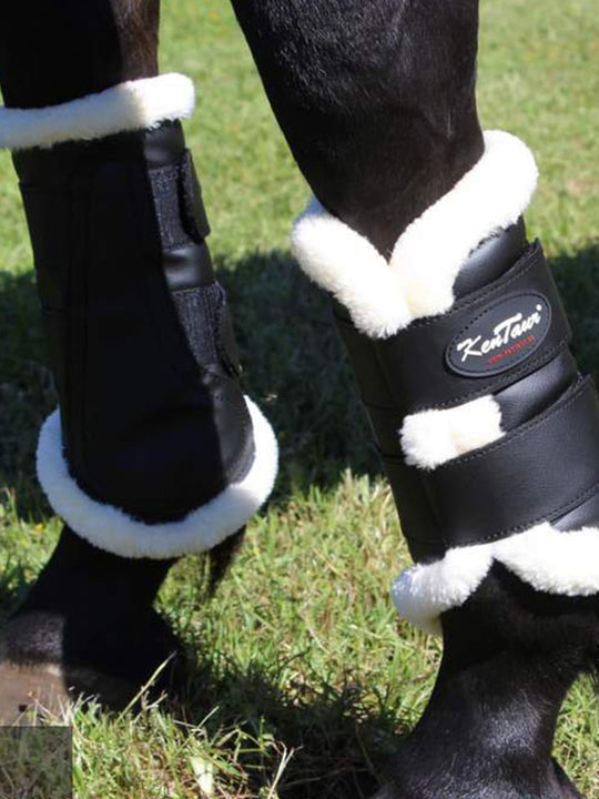 Kentaur Artificial Sheepskin Dressage Boots