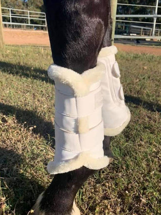 Kentaur Artificial Sheepskin Dressage Boots