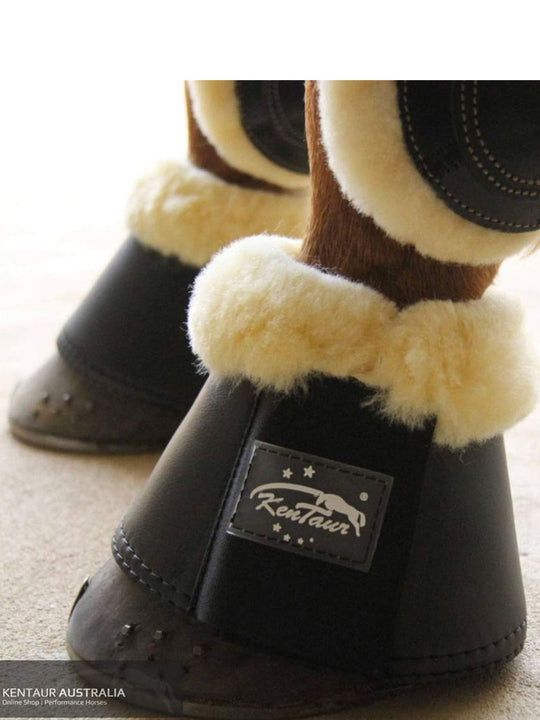 Kentaur Leather Bell Boots With Genuine Sheepskin