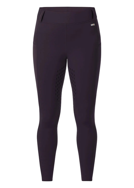 Kerrits CoolCore  Ice Fill Tech Tights - PlumNoir