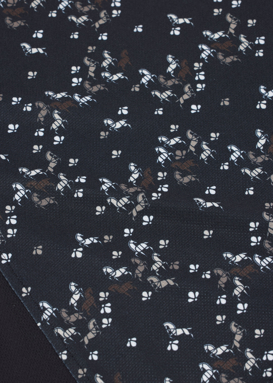 Kerrits Cool Core  Ice Fil In the Zone  LSleeve Print - Black Happy Herds