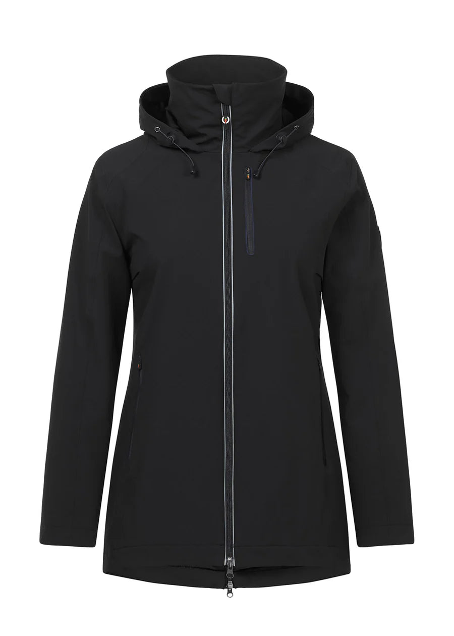 Kerrits Victory Lap WATERPROOF Shell Jacket Galaxy Blue Black