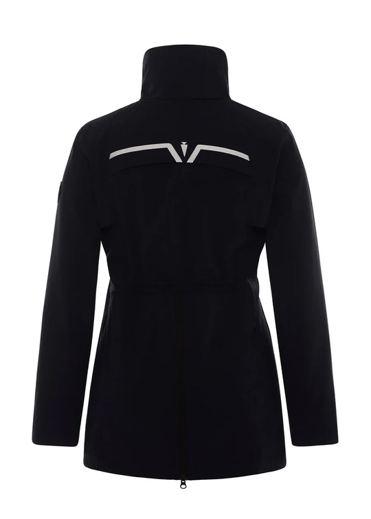 Kerrits Victory Lap WATERPROOF Shell Jacket Galaxy Blue Black