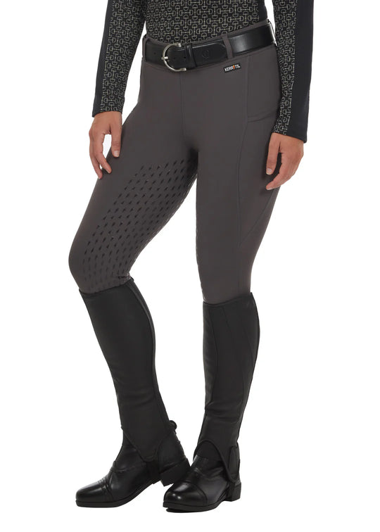 Kerrits Cool Core Ice Fill Tech Tights Full Seat - Cast Iron