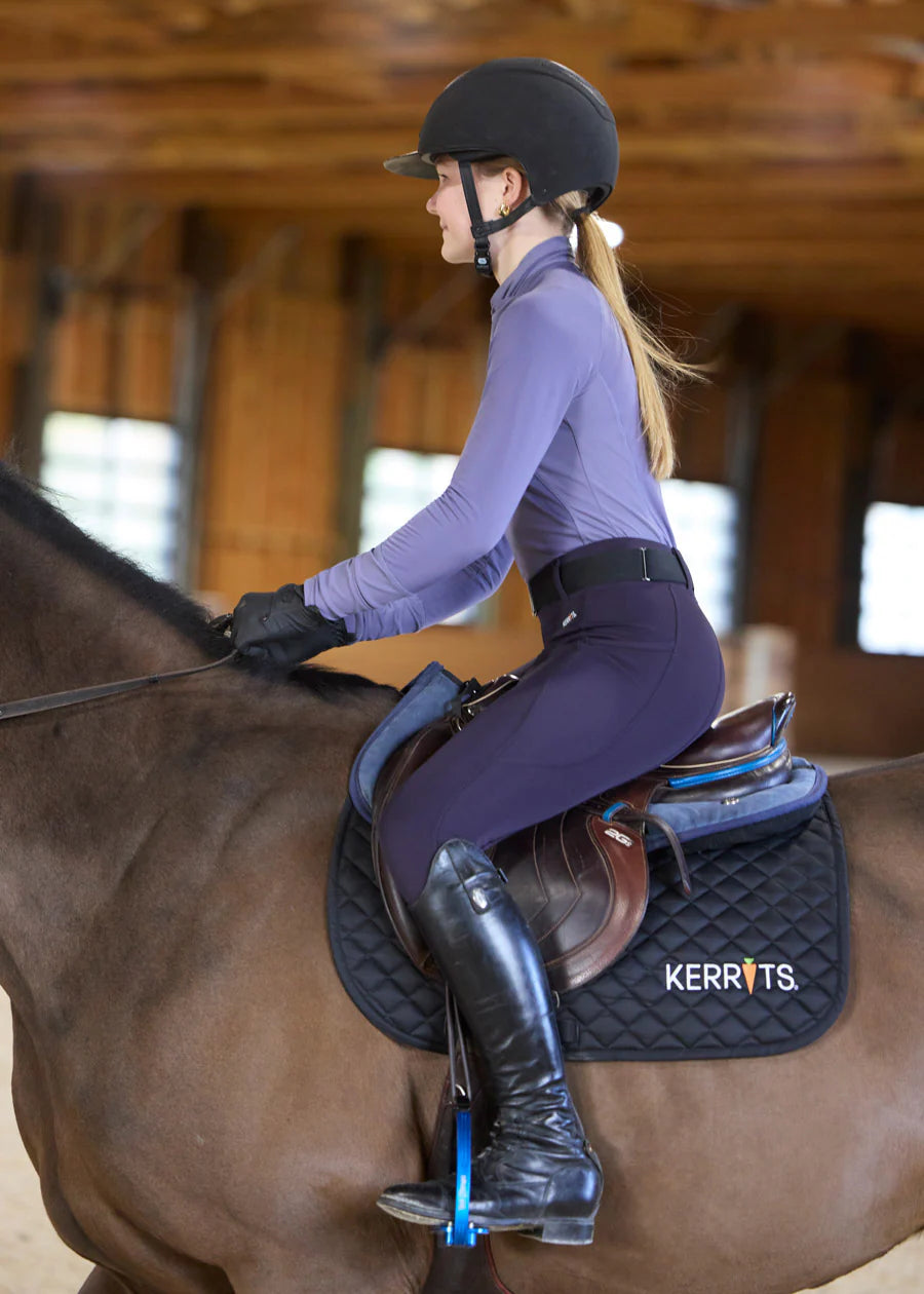 Kerrits CoolCore  Ice Fill Tech Tights - PlumNoir