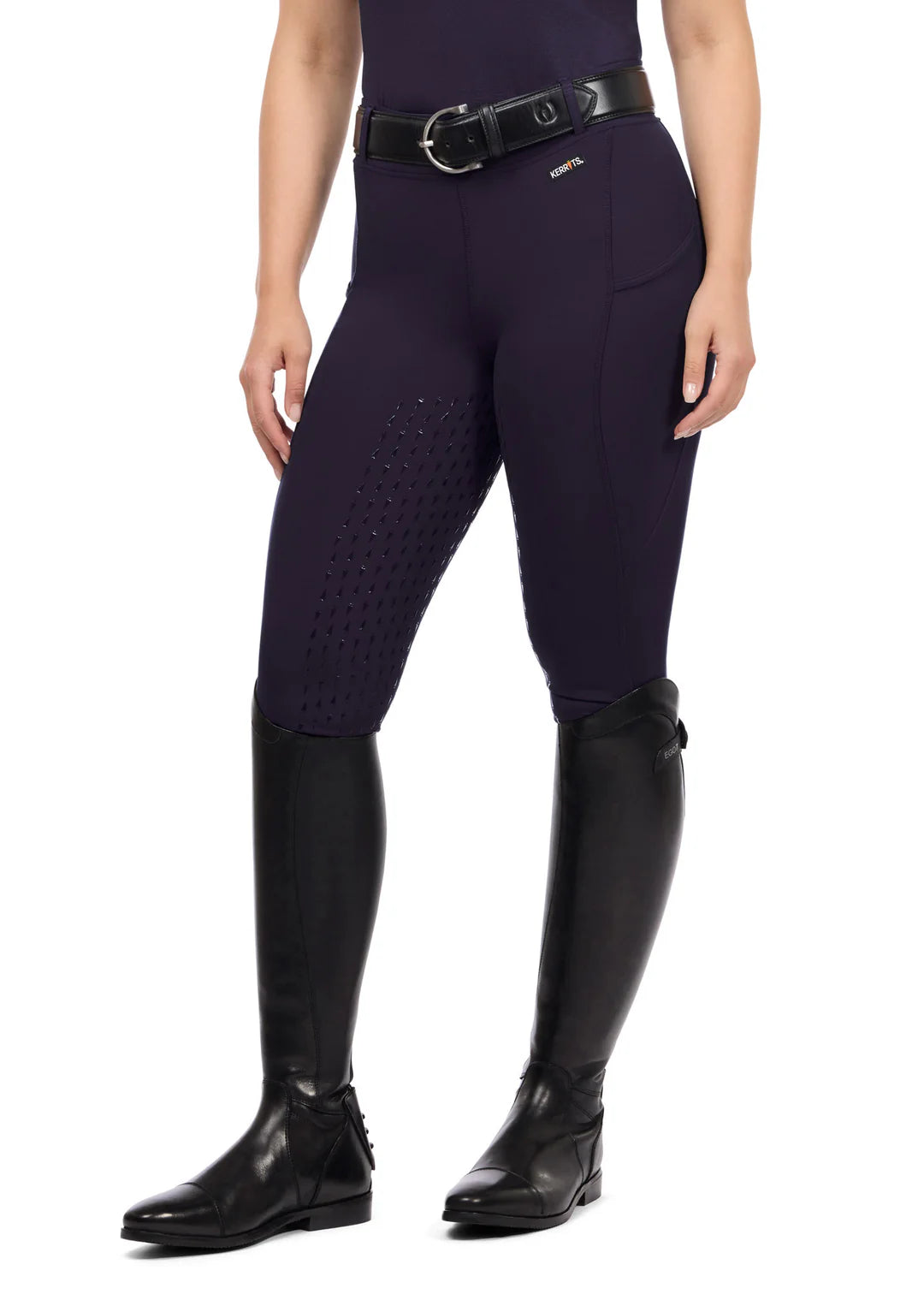 Kerrits CoolCore  Ice Fill Tech Tights - PlumNoir
