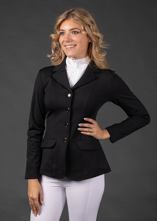 Harrys Horse Sparkle Competition Jacket Black