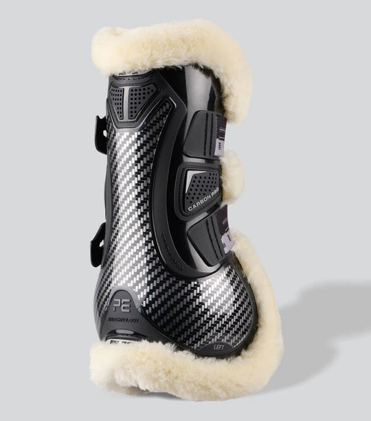 NEW PE Carbon PRO Merino Tendon and fetlock Jump Boots