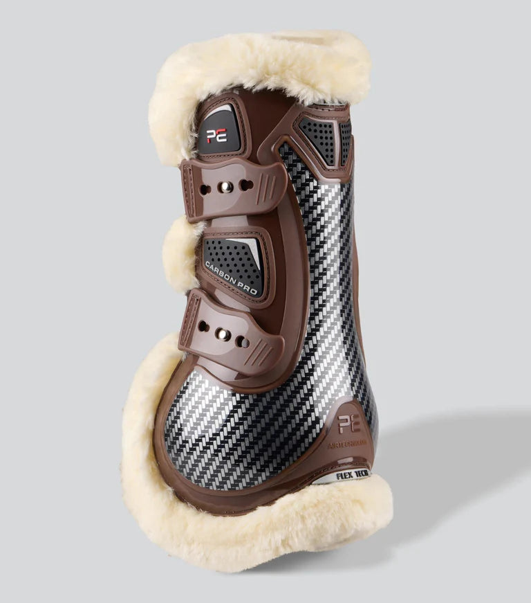 NEW PE Carbon PRO Merino Tendon and fetlock Jump Boots