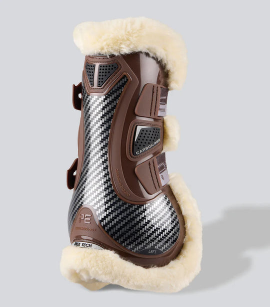 NEW PE Carbon PRO Merino Tendon and fetlock Jump Boots