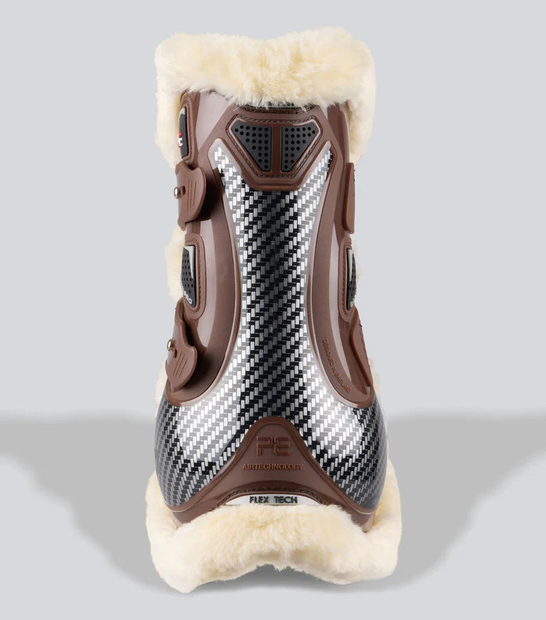 NEW PE Carbon PRO Merino Tendon and fetlock Jump Boots