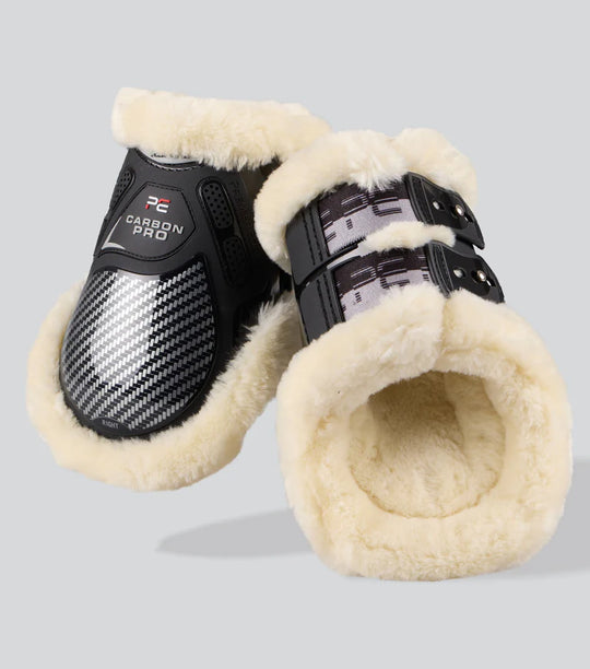 NEW PE Carbon PRO Merino Tendon and fetlock Jump Boots