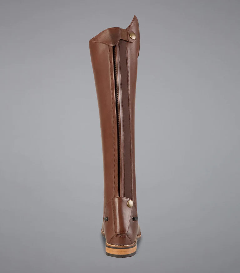 PE Maurizia Ladies Lace Front Tall Leather Riding Boots Brown AVAILABLE now