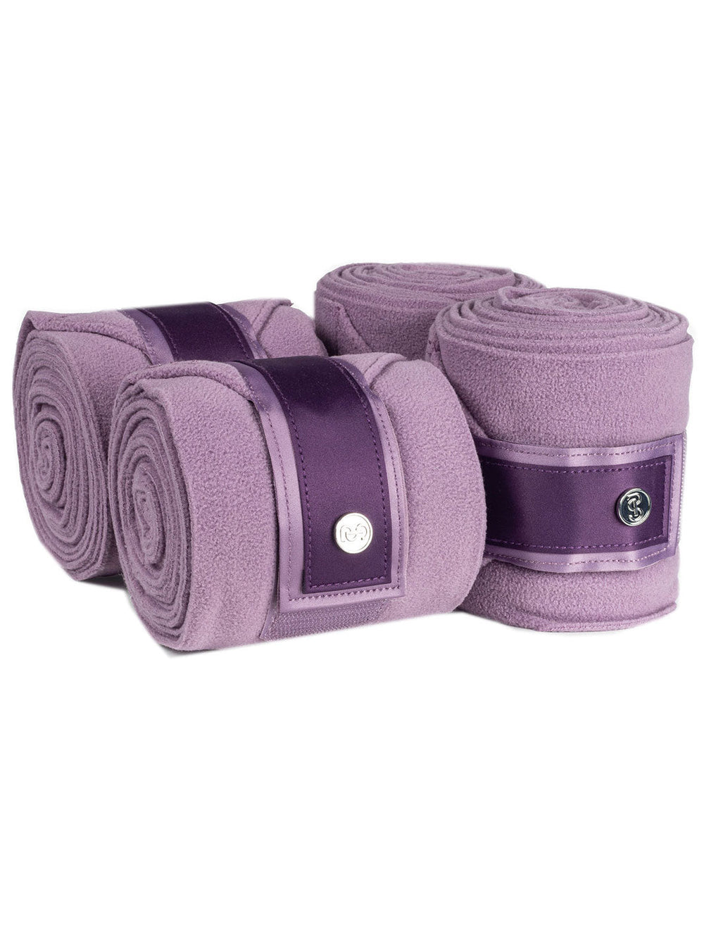 PSOS Dressage Saddle Pad and Bandage Set Signature Purple Grape