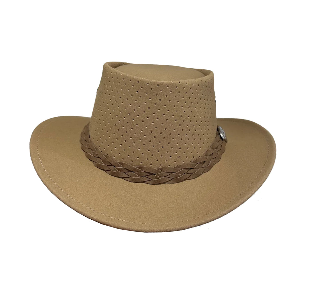 Aussie chiller bushie perforated best sale hat