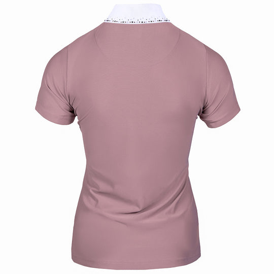 Harrys  Horse Crystal Competition Shirt Mauve Blush Pink