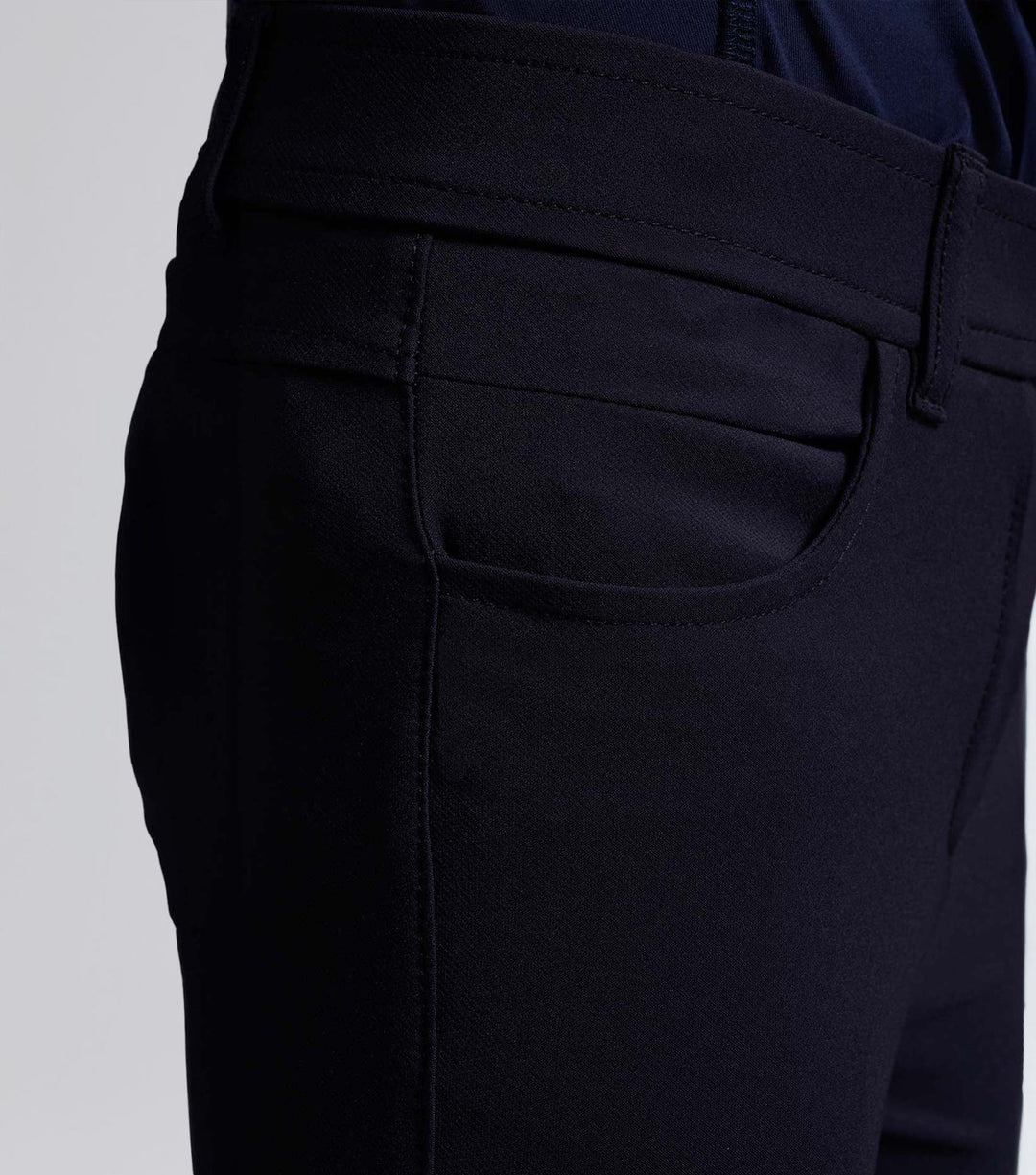 Boys Competition Breeches White Navy Grey