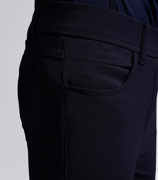 Boys Competition Breeches White Navy Grey