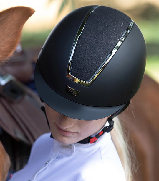 PE Odyssey Riding Helmet Black 2029 Compliant