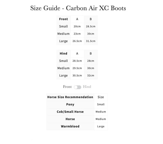 Le Mieux Carbon Air XC Front and hind Black