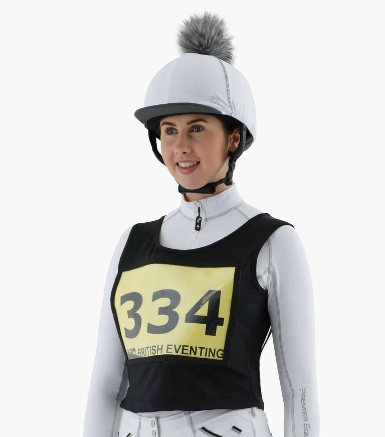 PE Lycra Number Competition Bib Vest