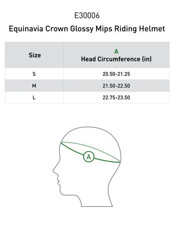 Equinavia Crown Glossy Mips® Riding Helmet