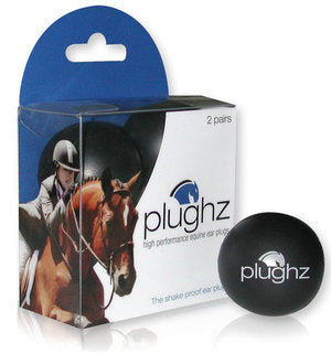 Plughz Equine Earplugs  2 Pair Pack Pony Horse Warmblood