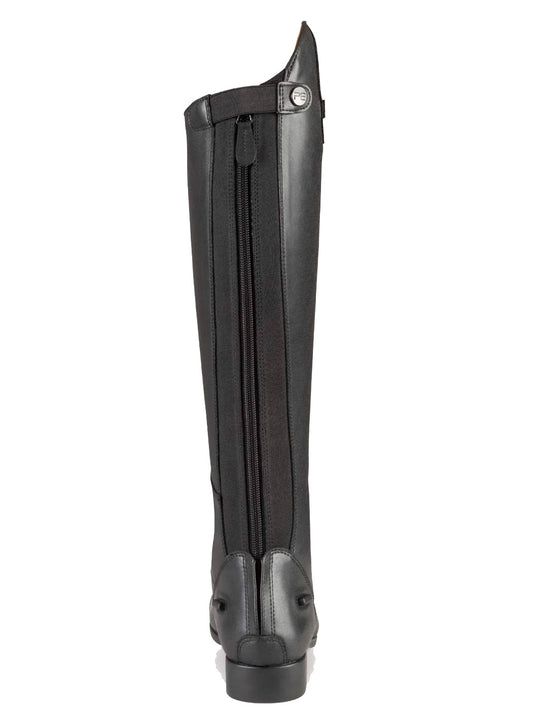 PE Anima Ladies Long Synthetic Leather Field Tall Riding Boots Black