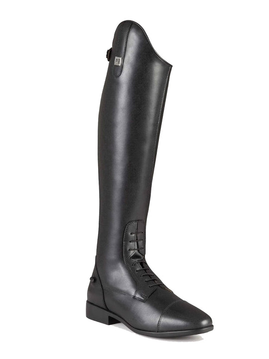 PE Anima Ladies Long Synthetic Leather Field Tall Riding Boots Black