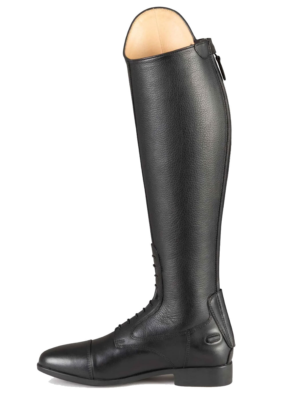 PE Calanthe Ladies Long Leather Field Tall Riding Boots Black