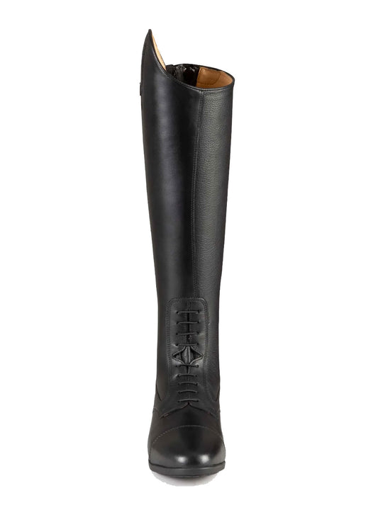 PE Calanthe Ladies Long Leather Field Tall Riding Boots Black