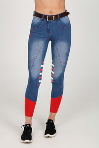 Chillout Uk Denim Knee Breeches