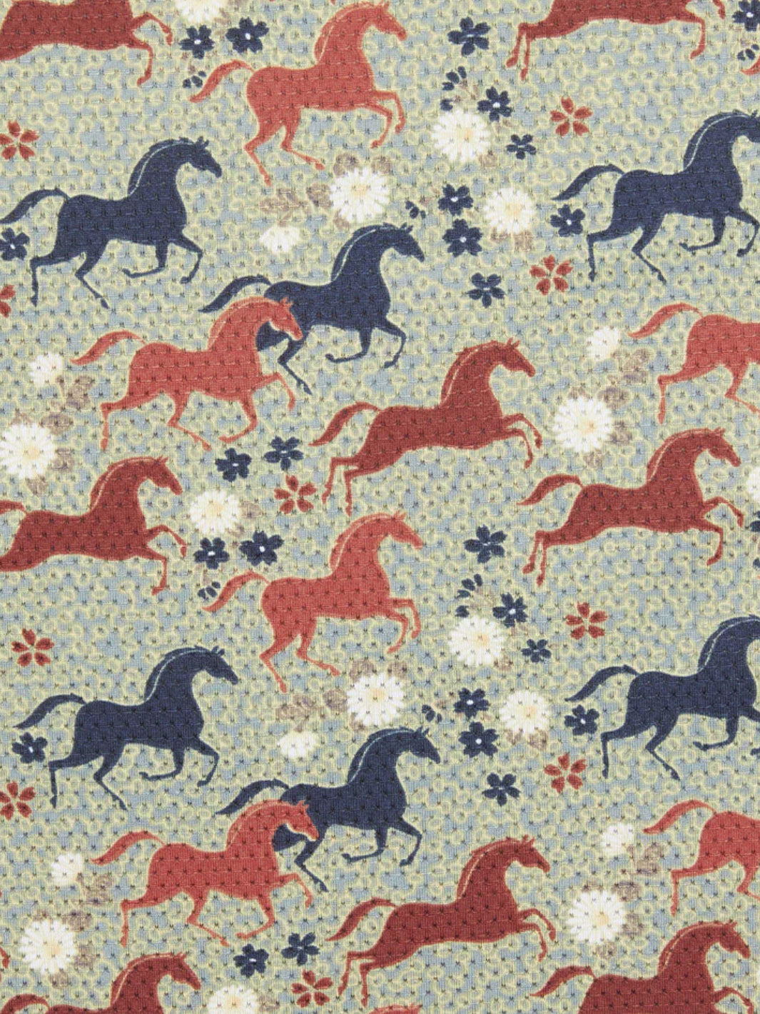 Kerrits Cool Ride Ice Fil L Sleeve Print - Seaglass Horse N Bits