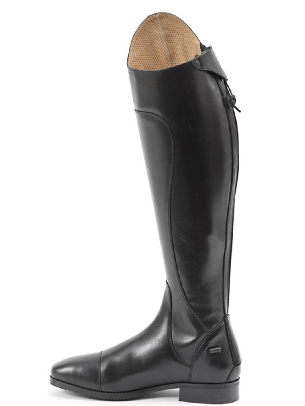 PE Mazziano Ladies Long Leather Dress Riding Boots Black