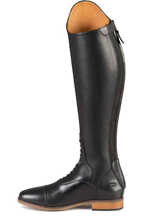 NEW! PE Passaggio Ladies Long Leather Field Tall Riding Boots Black