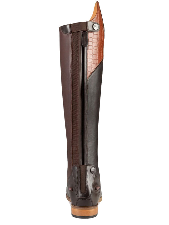 NEW! PE Passaggio Ladies Long Leather Field Tall Riding Boots Brown